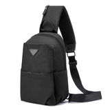 Retro Waterproof Men's Chest Bag