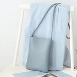 Retro Vertical Ladies Mobile Phone Bag PU Leather Small Shoulder Bag
