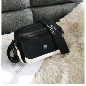 Retro Single Shoulder Canvas Bag