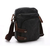 Canvas Shoulder Bag Men's Messenger Travel Bag