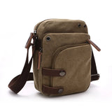 Canvas Shoulder Bag Men's Messenger Travel Bag