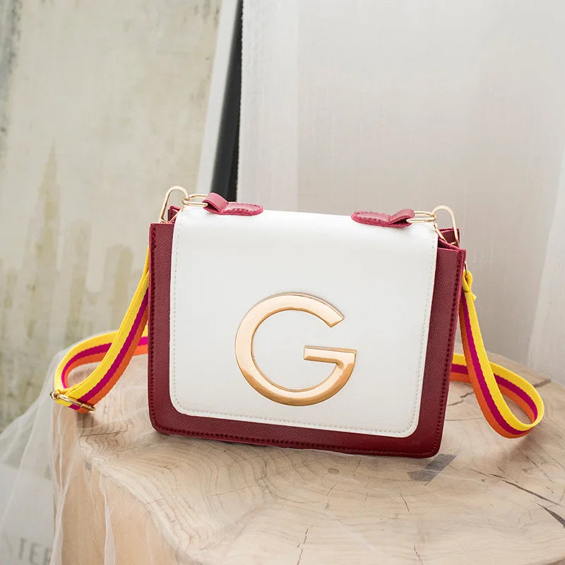 Contrast Handbag Shoulder Messenger Bag Small Fresh L650