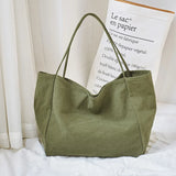 Solid Large Capacity Sen Series One Shoulder Women's Bag