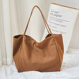 Solid Large Capacity Sen Series One Shoulder Women's Bag