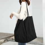 Solid Large Capacity Sen Series One Shoulder Women's Bag