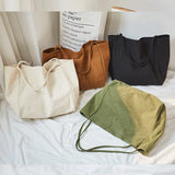 Solid Large Capacity Sen Series One Shoulder Women's Bag