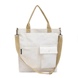 Student Portable Canvas Bag Large Capacity Single Shoulder Women's Bag