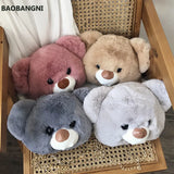 Plush Chain Messenger Bag Girl Doll Bear Head Shoulder Bag