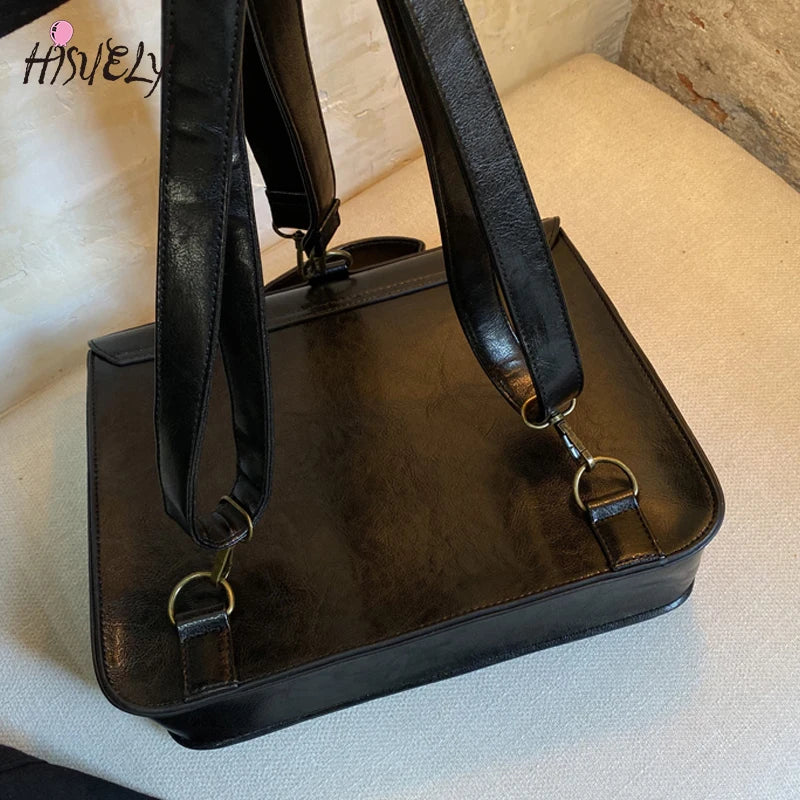Vintage Women's Backpack Multi-Functional Shoulder Bag School Tote