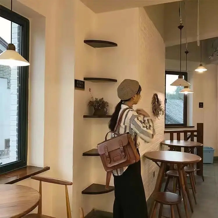 Vintage Women Backpacks Preppy Student Backpack Female