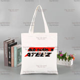 Kpop ATEEZ Album Group Shopping Bag Handbag Eco Shopper Recycle Bag