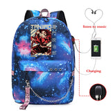 Kpop Demon Slayer Anime Men's Backpack School Bag