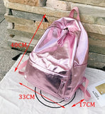 Kpop backpacks women big capacity Casual Girls School Bag Laptop Backpack