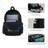 Krampus Horror Movie Christmas Large Capacity Backpack