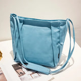 Canvas Women's Crossbody Bag College Art Canvas Bag Large Capacity