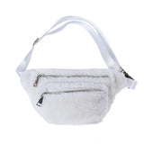 Plush Small Waist Bag Women's Messenger Bag