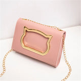Summer Cat Head Mini Chain Shoulder Bag