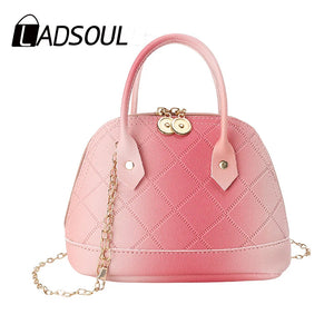 Girl Gradient Shell Bag Lady Wild Girl Heart Handbag Chain Bag