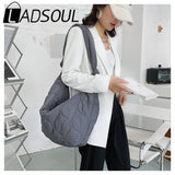 LADSOUL Diagonalcross Bag Plus Cotton Handbag