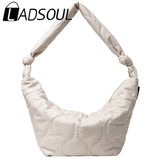LADSOUL Diagonalcross Bag Plus Cotton Handbag