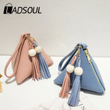Mini Triangle Women Purse Lady Clutches Casual Phone Package