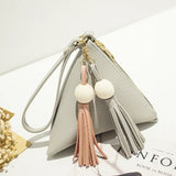 Mini Triangle Women Purse Lady Clutches Casual Phone Package