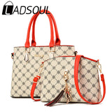 LADSOUL Mother Son-mother Bag Shoulder Messenger Casual Handbag