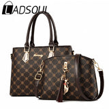 LADSOUL Mother Son-mother Bag Shoulder Messenger Casual Handbag