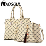 LADSOUL Mother Son-mother Bag Shoulder Messenger Casual Handbag