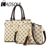 LADSOUL Mother Son-mother Bag Shoulder Messenger Casual Handbag