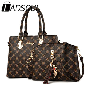 LADSOUL Mother Son-mother Bag Shoulder Messenger Casual Handbag