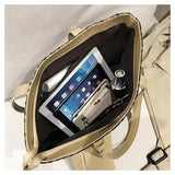 Green Mother-in-law Bag Women's Shoulder Bag Large Capacity Portable Woven Bag