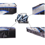 5PCS/Set Portable Oxford Cloth Mesh Luggage Organizer Packing Cube