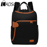 LADSOUL Waterproof Women Business Backpack Oxford Student School Backpacks