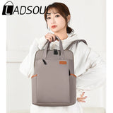 LADSOUL Waterproof Women Business Backpack Oxford Student School Backpacks