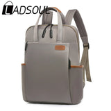 LADSOUL Waterproof Women Business Backpack Oxford Student School Backpacks