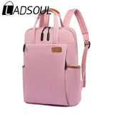 LADSOUL Waterproof Women Business Backpack Oxford Student School Backpacks