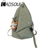 LADSOUL Vintage Harajuku High School Backpack