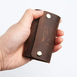 Leather Men's Key Holder Wallet