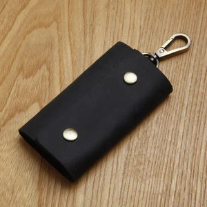 Leather Men's Key Holder Wallet