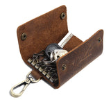 Leather Men's Key Holder Wallet