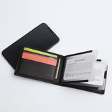 Leather Men Wallets Woven Wallet Men Famous Wallet Case