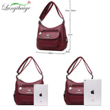 Classic Leather Crossbody Bag for Women