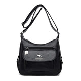 Classic Leather Crossbody Bag for Women