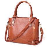 Casual Leather Handbag Tote Shoulder Messenger Bag for Women SD831