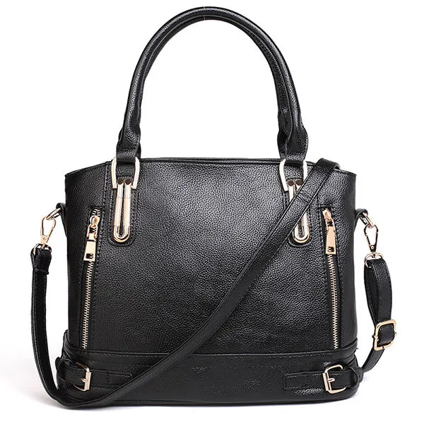 Casual Leather Handbag Tote Shoulder Messenger Bag for Women SD831