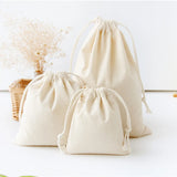 Large Cotton Drawstring Bag Travel Storage Pouch Shopping Bag