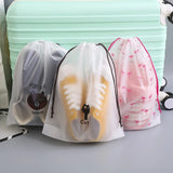 Transparent Cosmetic Bag Portable Travel Wash Bundle Pockets