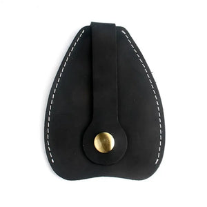 Vintage Crazy Horse Leather Key Wallet Keychain Covers Key Case Bag