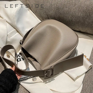 Vintage Small Leather Crossbody Bags for Women